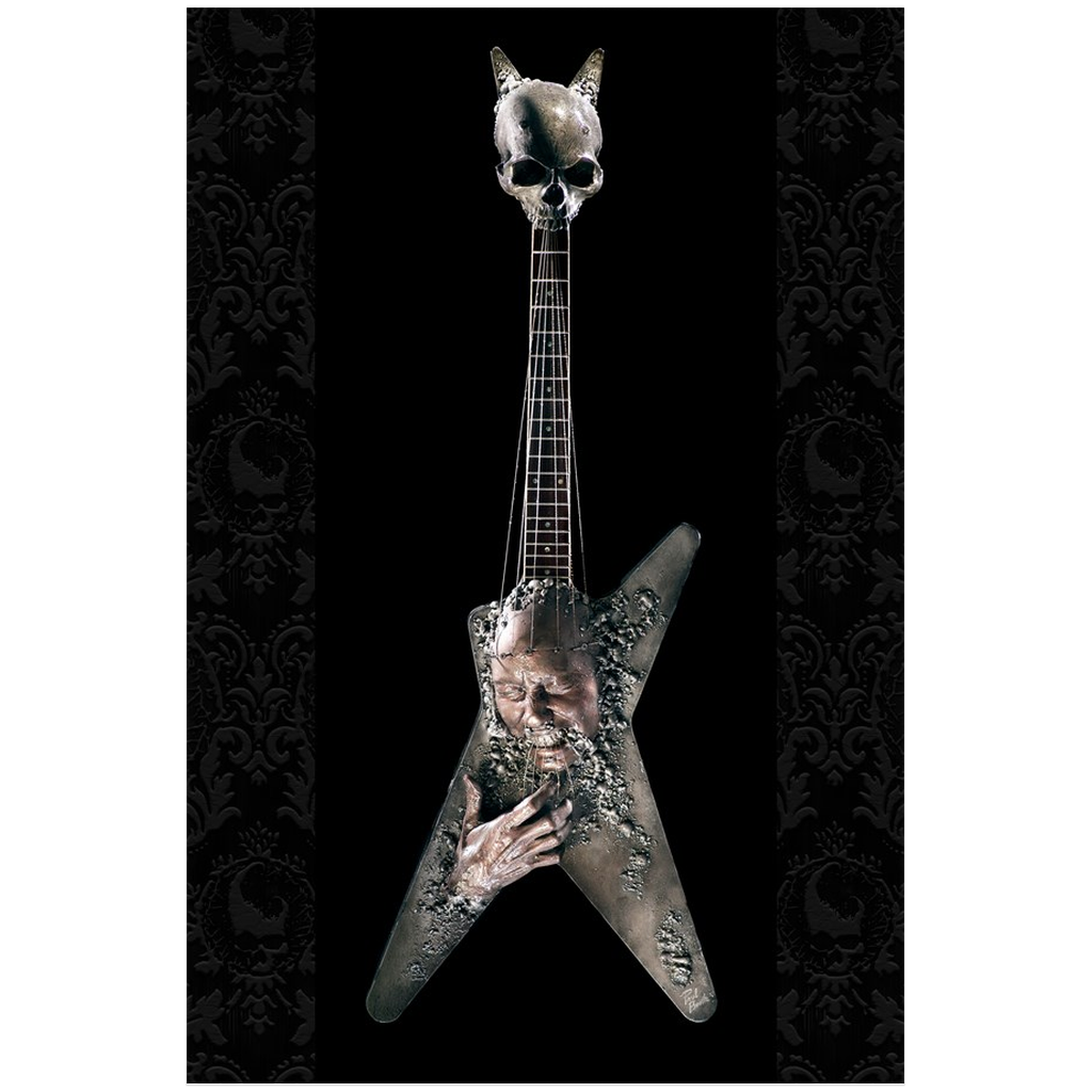Posters - Guitar Sculpture