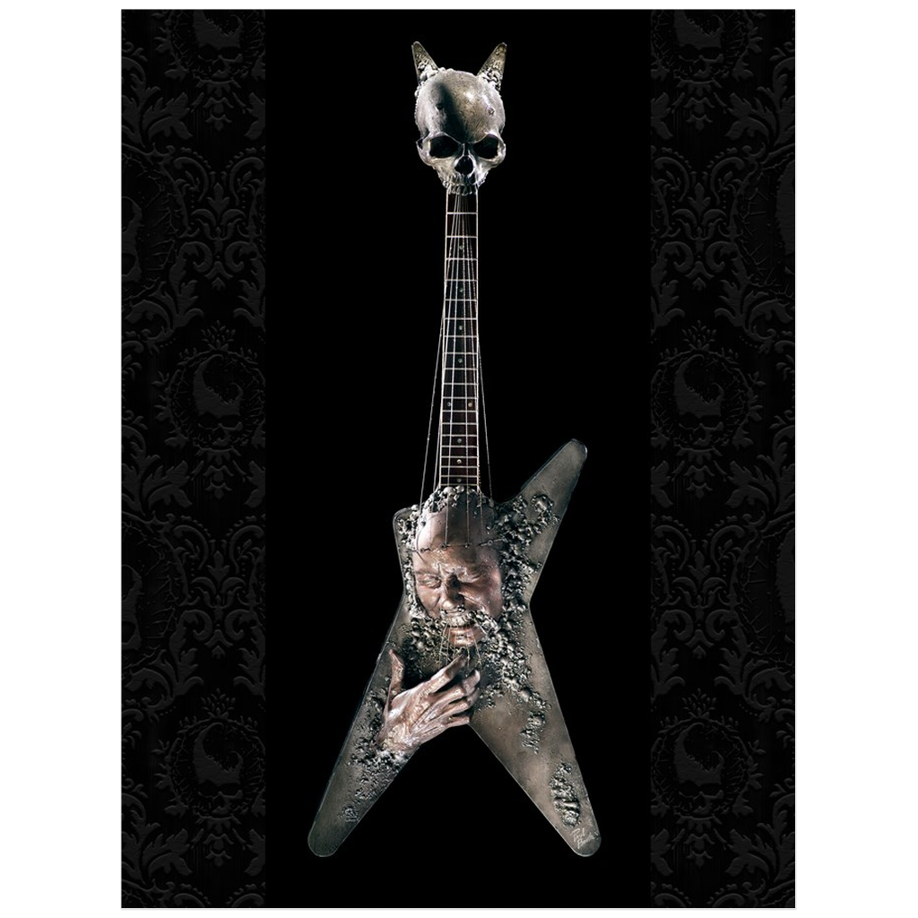 Posters - Guitar Sculpture