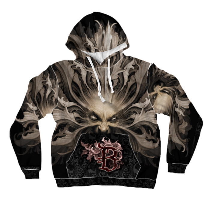 All-Over Print Pullover Hoodies: Mother