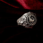 Ritean Pewter Leaf Ring